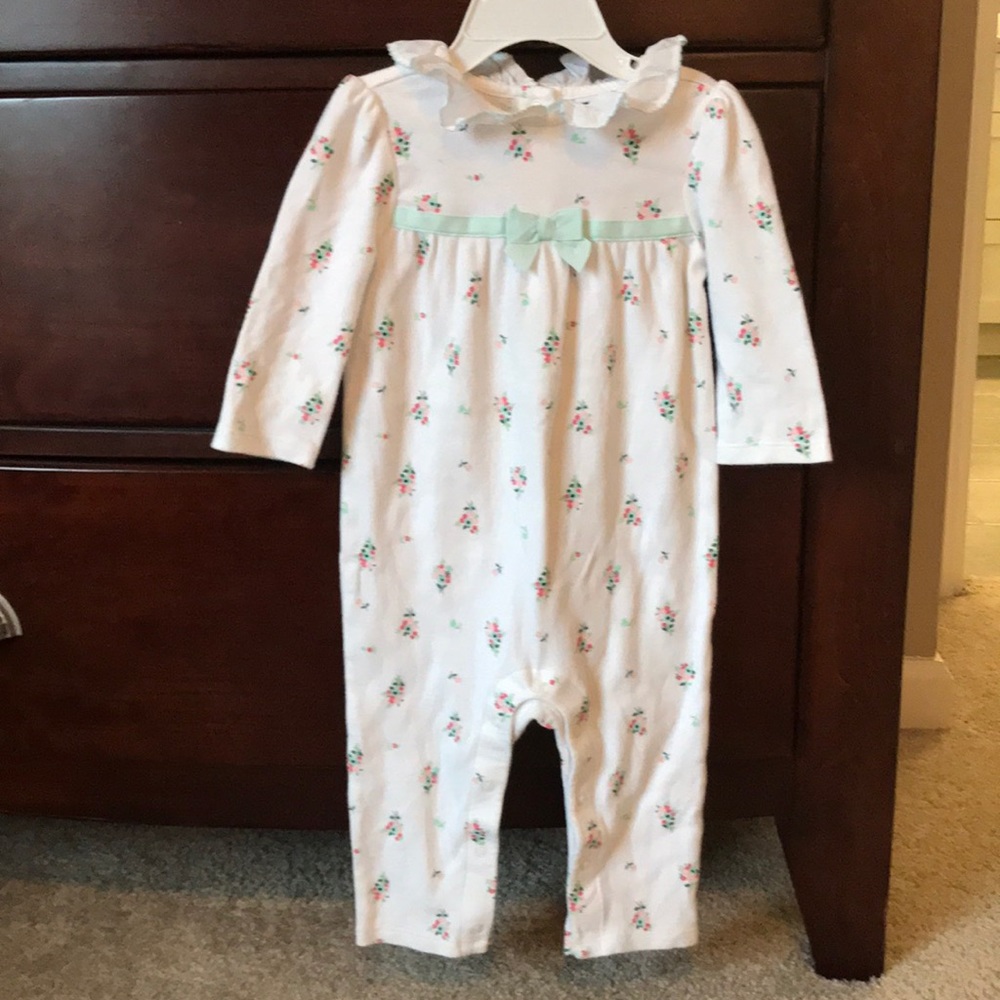 Janie & Jack Floral Romper